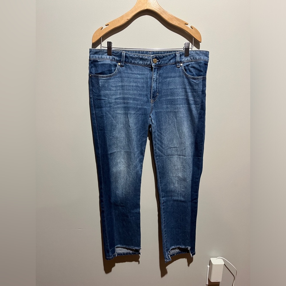 White House Black Market Straight Blue Women's Jeans